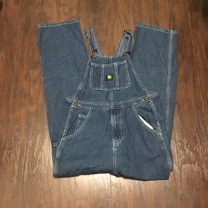 John Deere Blue Denim Overalls
